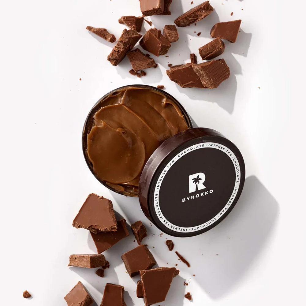 Byrokko SHINE BROWN CHOCOLATE CREAM SHINE BROWN CHOCOLATE OIL byrokko idegio aliejus idegio kremas grozioplanas.lt
