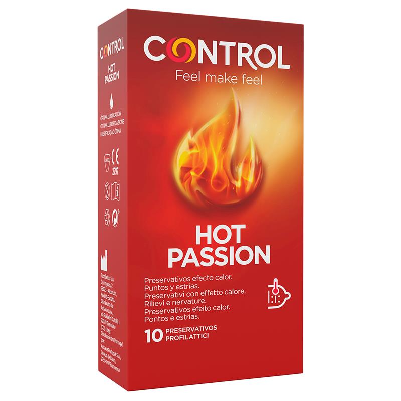 KAITINANTIS CONTROL CONDOMS HOT PASSION 10 UDS