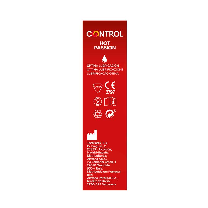 KAITINANTIS CONTROL CONDOMS HOT PASSION 10 UDS