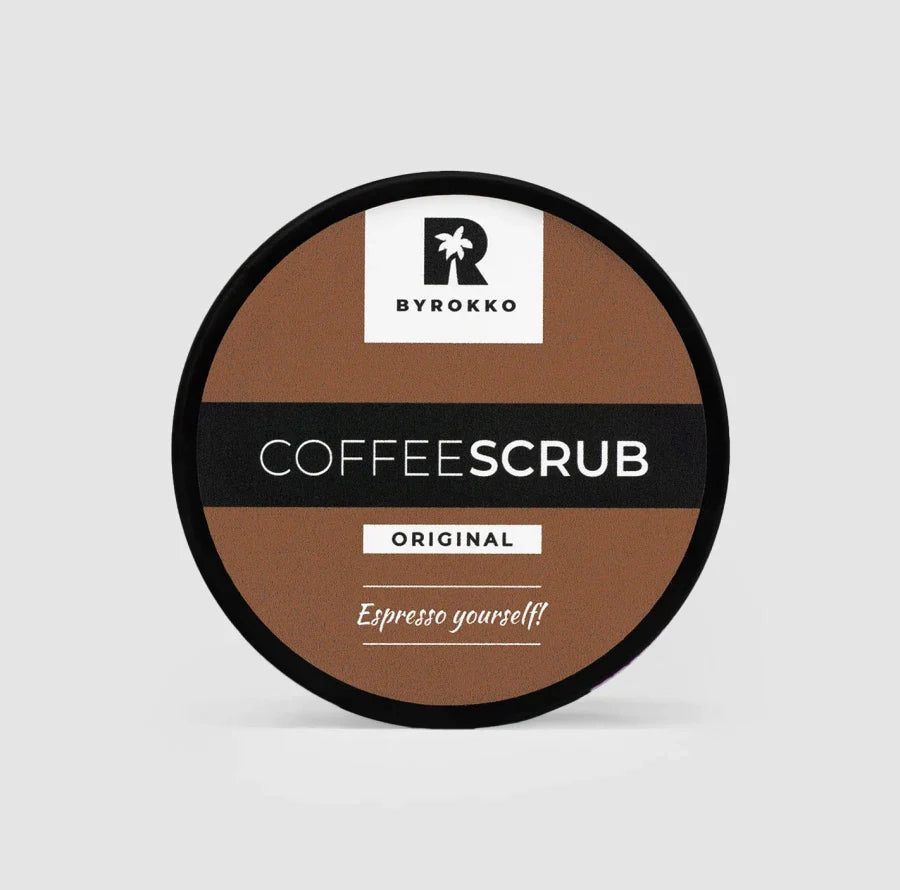 BYROKKO™ Body Lotion Kūno losjonas ir maltos kavos šveitiklis COFFEESCRUB rinkinys