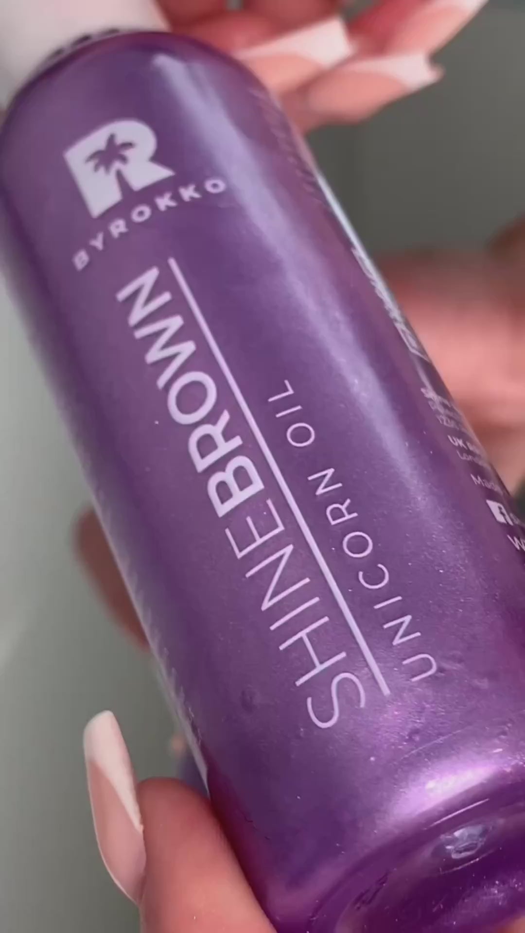 Shine Brown Unicorn Oil grozioplanas.lt