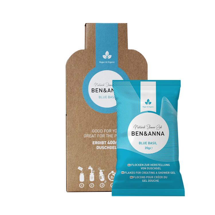 Ben & Anna Dušo dribsniai - mėlynas bazilikas