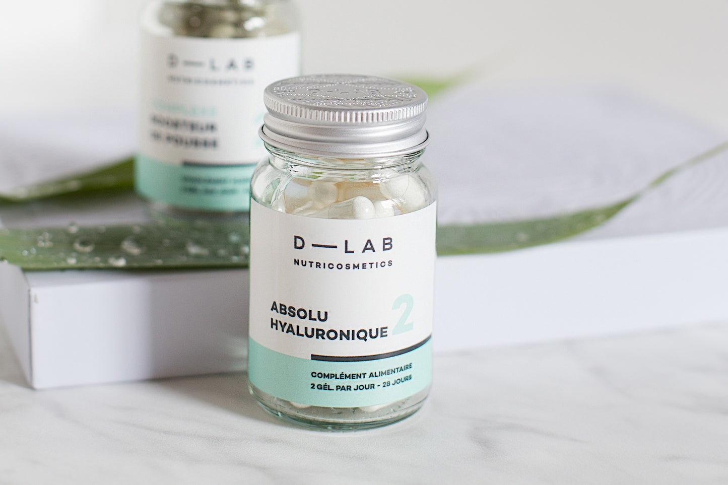 D-LAB NUTRICOSMETICS D-LAB Nutricosmetics Absolu Hyaluronique Hialurono rūgštis skirta odos priežiūrai grozioplanas.lt