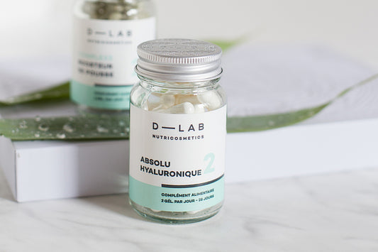 D-LAB NUTRICOSMETICS D-LAB Nutricosmetics Absolu Hyaluronique Hialurono rūgštis skirta odos priežiūrai grozioplanas.lt