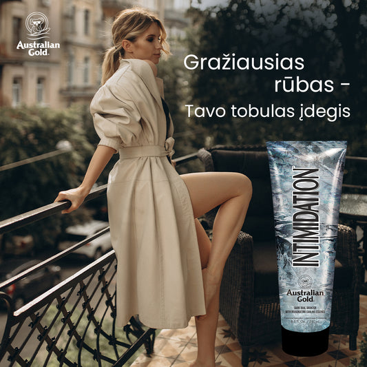 Soliariumo įdegio kremas Australian Gold Intimidation grozioplanas.lt