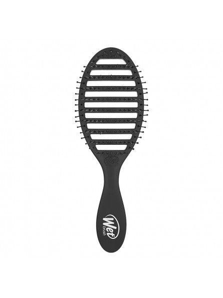 WETBRUSH RETAIL SPEED DRY juodas plaukų džiovinimo šepetys