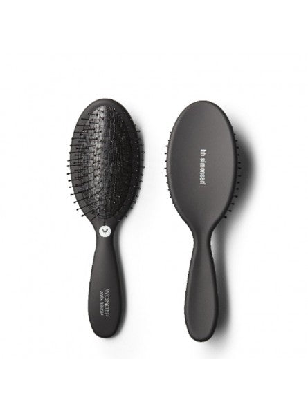 HH SIMONSEN WONDER BRUSH MIDI mažas plaukų šepetys, juodas