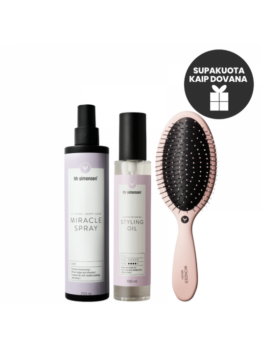 HH Simonsen plaukų priežiūros priemonių dovanų rinkinys