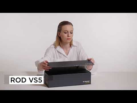 Keramikinės plaukų garbanojimo žnyplės ROD VS5