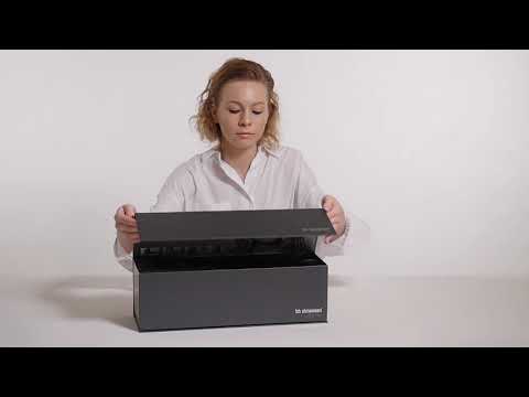 Keramikinės plaukų garbanojimo žnyplės su Turmalinu ROD VS9