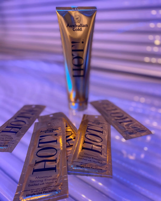 Soliariumo įdegio kremas Australian Gold HOT grozioplanas.lt