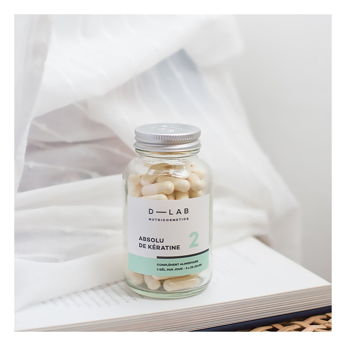D-LAB NUTRICOSMETICS D-LAB Nutricosmetics Absolu De Keratine Grynas keratinas nagams ir plaukams grozioplanas.lt