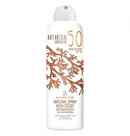 SPF50 Botanical purškiama apsauga nuo saulės Australian Gold grozioplanas.lt