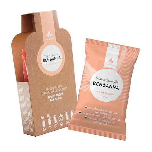 Ben & Anna Dušo dribsnių ir vaisių sintezė