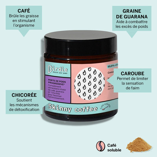 „Birdie Nutrition“ Skinny Coffee tirpi kava grozioplanas.lt