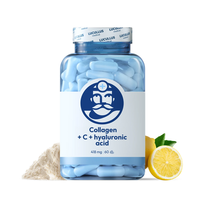 Dr. Lucullus Kolagenas + C + hialurono rūgštis