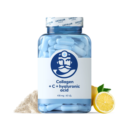 Dr. Lucullus Kolagenas + C + hialurono rūgštis