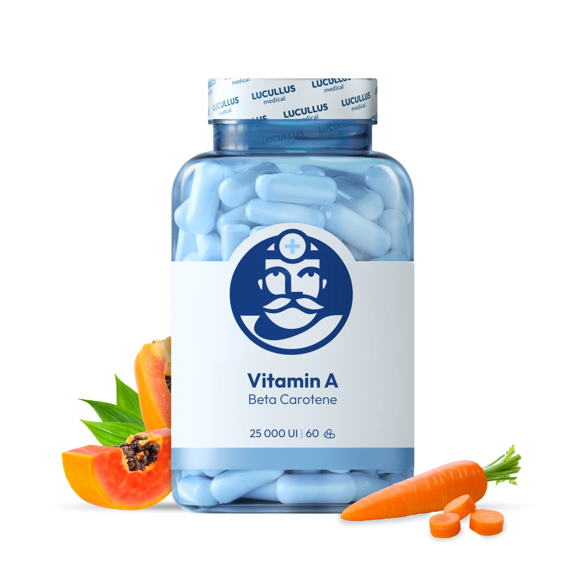 Dr. Lucullus Vitaminas A Beta karotinas