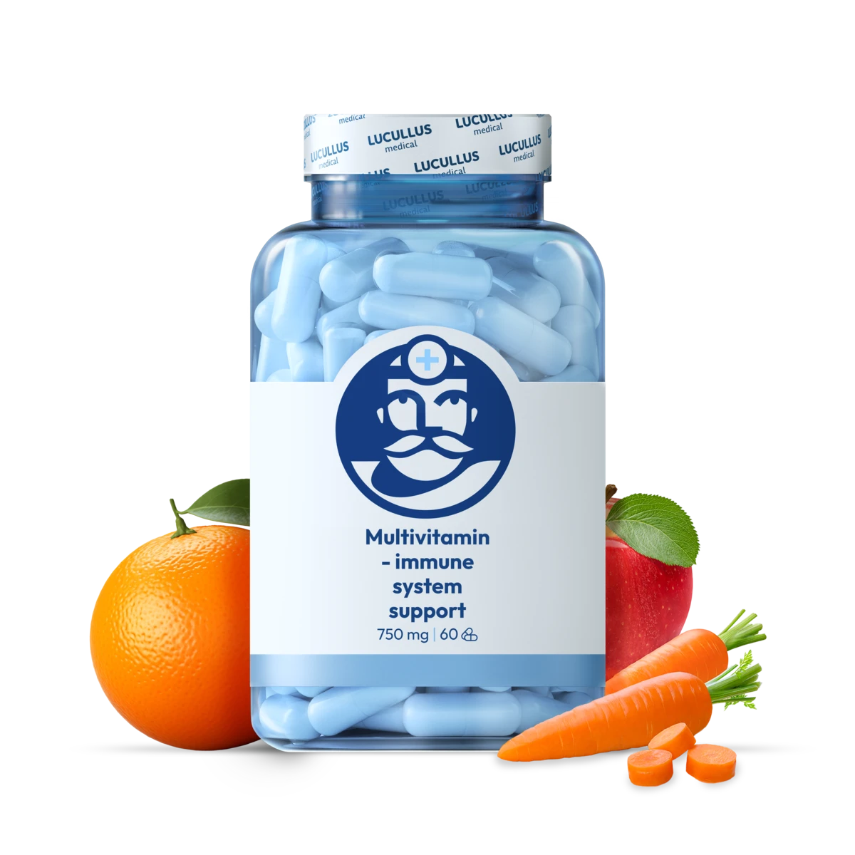 Dr. Lucullus Multivitaminai Imuninės sistemos palaikymas 60vnt