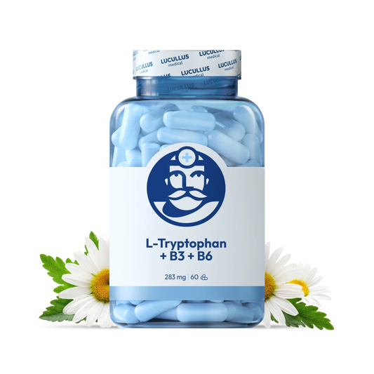 Dr. Lucullus L-triptofanas + B3 + B6