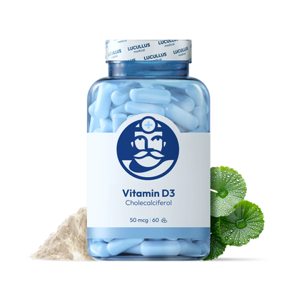 Dr. Lucullus Vitaminas D3 Cholekalciferolis 60 vnt