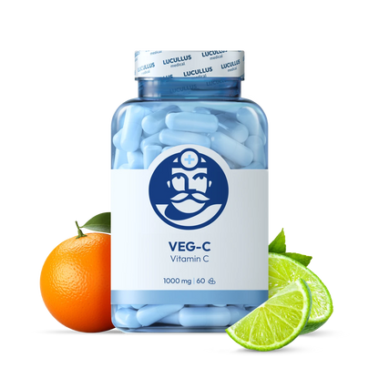 Dr. Lucullus VEG-C Vitaminas C 60 vnt