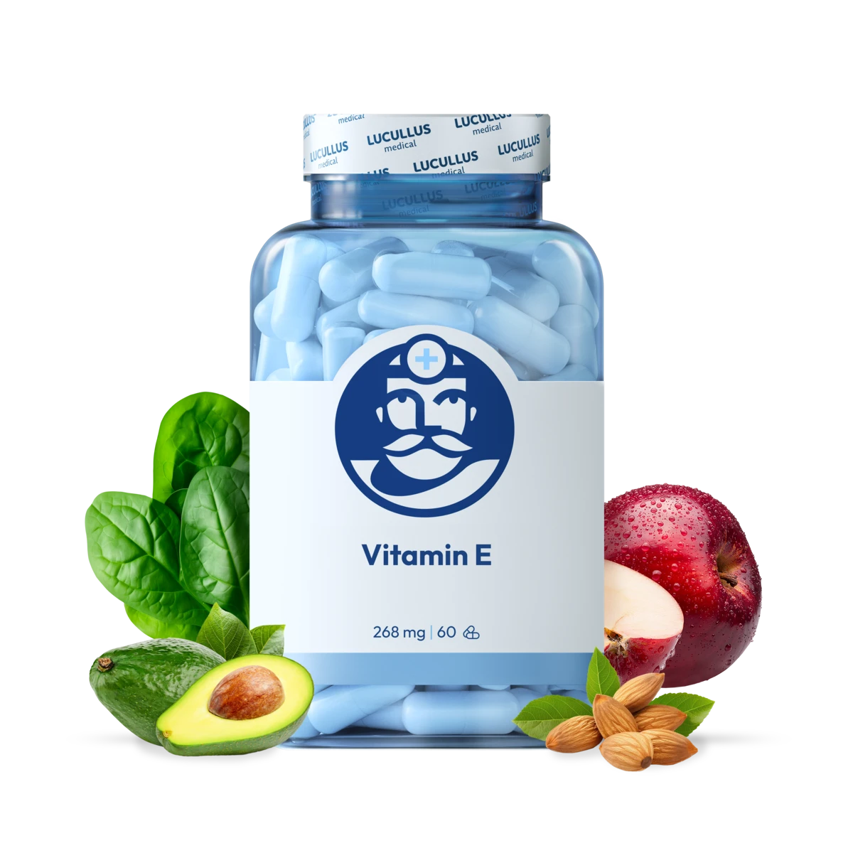Dr. Lucullus Vitaminas E 60 vnt
