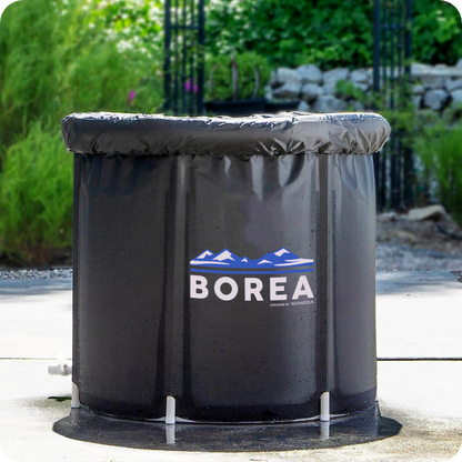 Ledo vonios viršus su pripučiamu apvadu – patogesnis atsirėmimas procedūros metu.