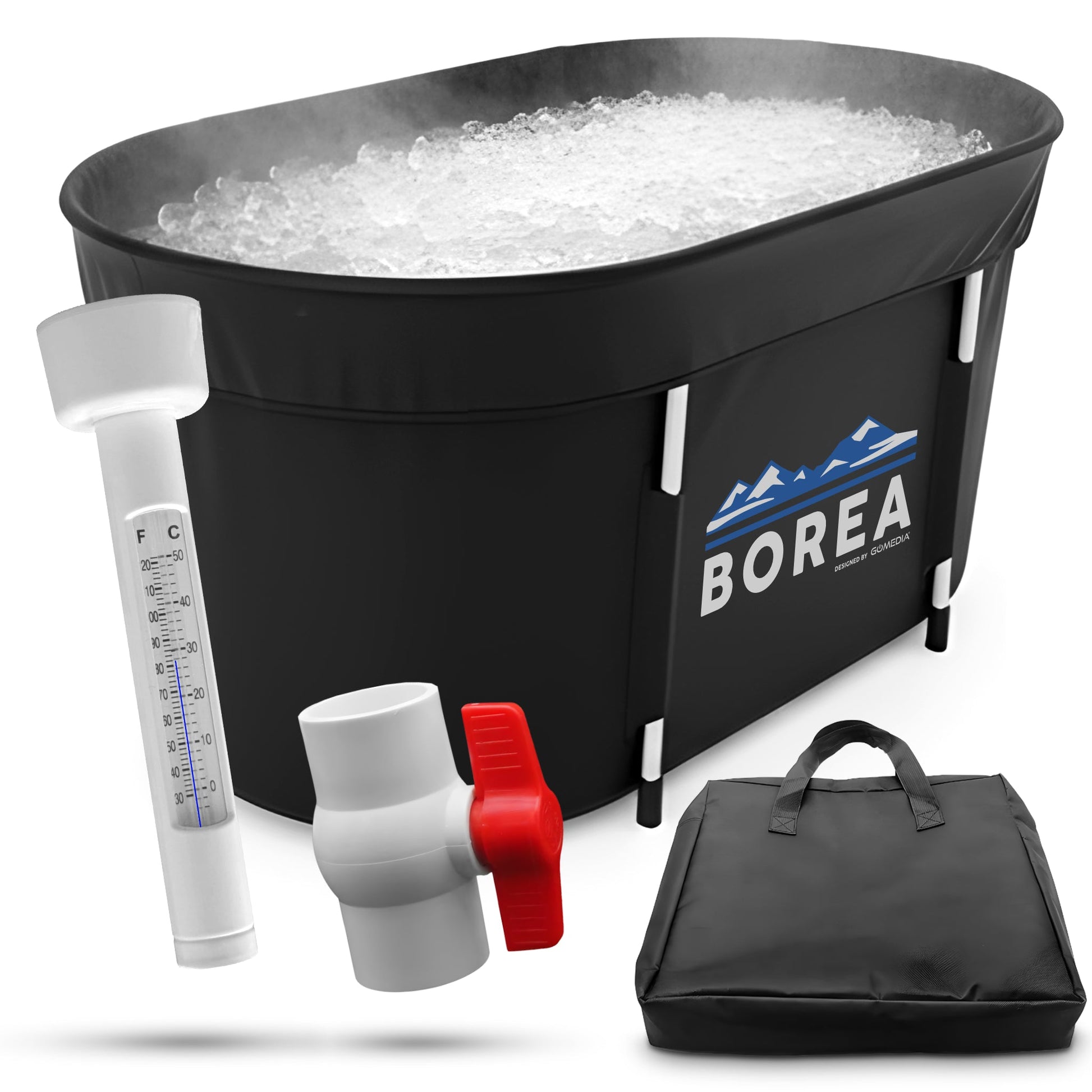 Ovalios ledo vonios karkasas – stabilios atramos ir patikimas formos išlaikymas pripildžius vandens.