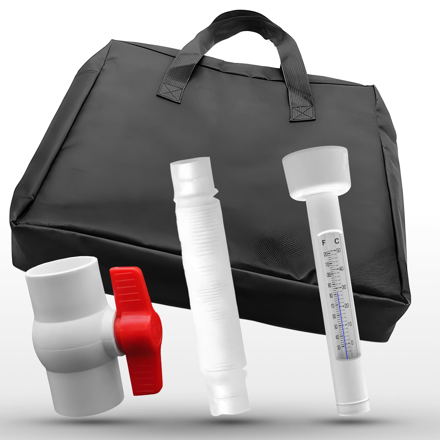 Sulankstoma ledo vonia 115 cm – kompaktiškas laikymas, lengvas transportavimas ir paprasta priežiūra.