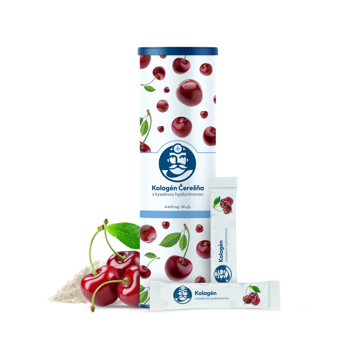 Dr. Lucullus Kolagenas Cherry su hialurono rūgštimi 30 vnt