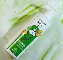 Įkelti vaizdą į galerijos rodinį, Crazy Hair Lime &amp; Kiwi Shampoo, Švelnus Valomasis Šampūnas su Laimu ir Kiviais, Šampūnas pažeistiems plaukams, šampūnas jautriai galvos odai, šampūnas dažytiems plaukams, šampūnas nuo pleiskanų
