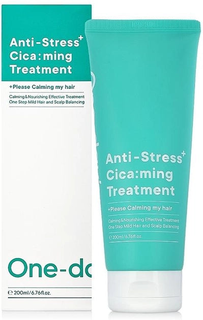 One-day's you Anti-Stress Cica.ming Treatment 200ml Kaukė plaukams su centela antistresinė raminanti procedūra plaukams grozioplanas.lt