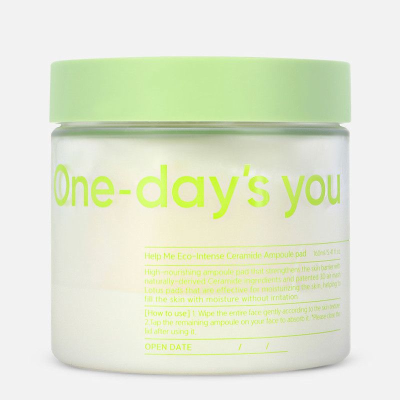 ONE-DAY'S YOU HELP ME! ECO - INTENSE CERAMIDE AMPOULE padukai /diskeliai grozioplanas.lt
