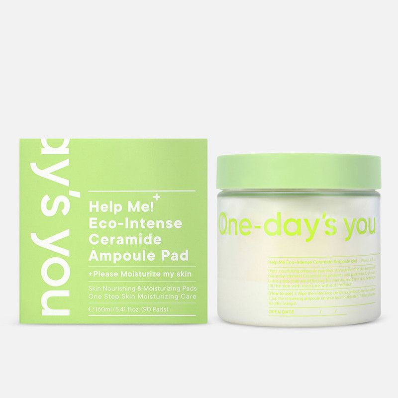 ONE-DAY'S YOU HELP ME! ECO - INTENSE CERAMIDE AMPOULE padukai /diskeliai grozioplanas.lt