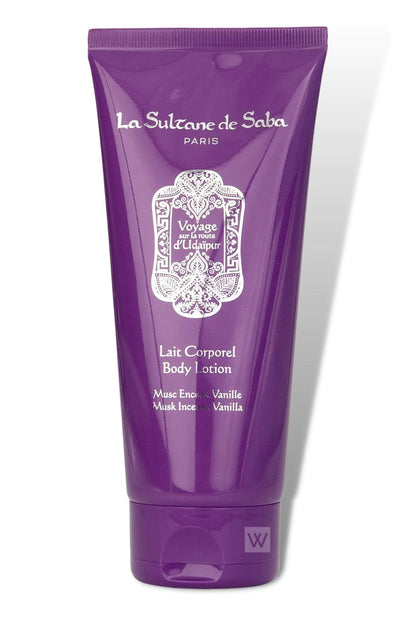 La Sultane de Saba Udaipur Body Lotion – muskusas, smilkalai, vanilė – kūno losjonas