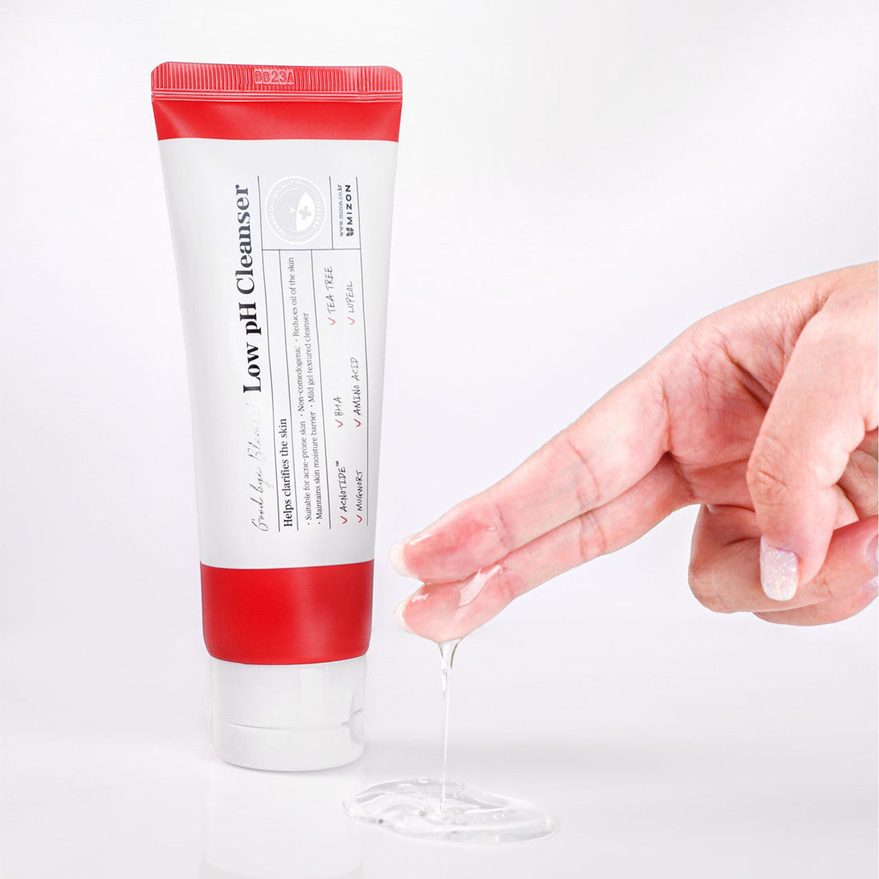Veido prausiklis probleminei veido odai Mizon Goodbye Blemish Low PH Cleanser 100 ml