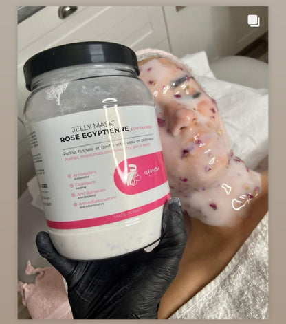 Cleopatre Beauty ® Alginatinė kaukė su rožių vandeniu