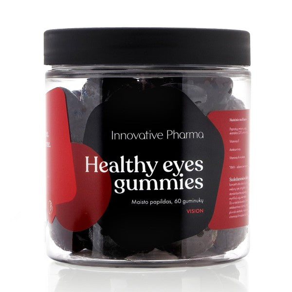 Guminukai akims (60 guminukų) Healthy Eyes Gummies