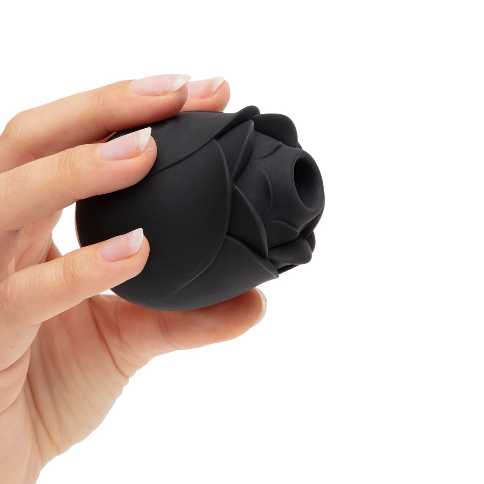 Vibratorius PENKIASDEŠIMT PILKŲ ATSPALVIŲ – SUCTION ROSE BLACK Klitorio Stimuliatorius ROŽĖ grozioplanas.lt