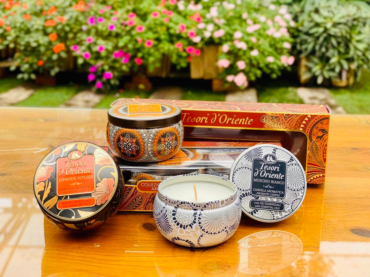 Tesori di Oriente kvepalai, balzamai, geliai, muilai, kremai minkštikliai žvakės ir vonios skysčiai grozioplanas.t