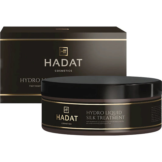 HADAT COSMETICS HYDRO LIQUID SILK TREATMENT – Hydro Liquid Silk Treatment Atkurianti kaukė sausiems ir itin pažeistiems plaukams 300ml