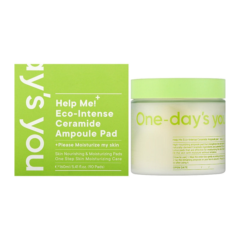ONE-DAY'S YOU HELP ME! ECO - INTENSE CERAMIDE AMPOULE padukai /diskeliai grozioplanas.lt