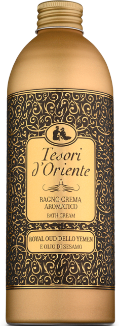 Tesori d'Oriente Royal Oud PUTOJANTIS VONIOS KREMAS Jemeno karališkasis udas 500 ml