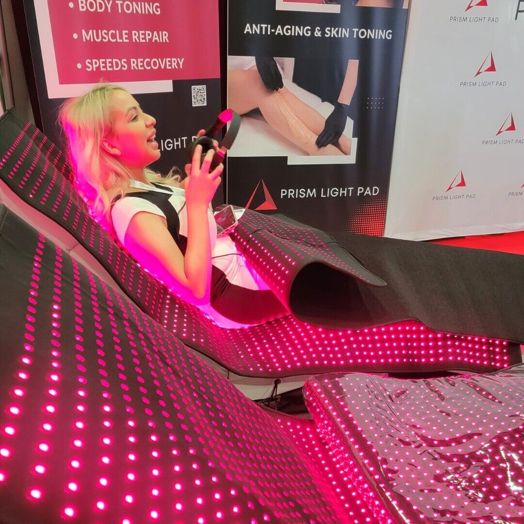 Raudonosios šviesos terapijos miegmaišis/Čiužinys LED Terapijos kostiumas grozioplanas.lt