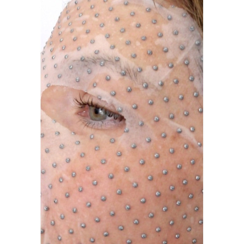 Valomoji veido kaukė Casmara Peeling Booster Sheet Mask Glycolic su AHA rūgštimis ir alavijų ekstraktu, magnetinė technologija grozioplanas.lt