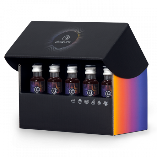 SLEEP.ink - maisto papildas miegui | 7 gėrimai