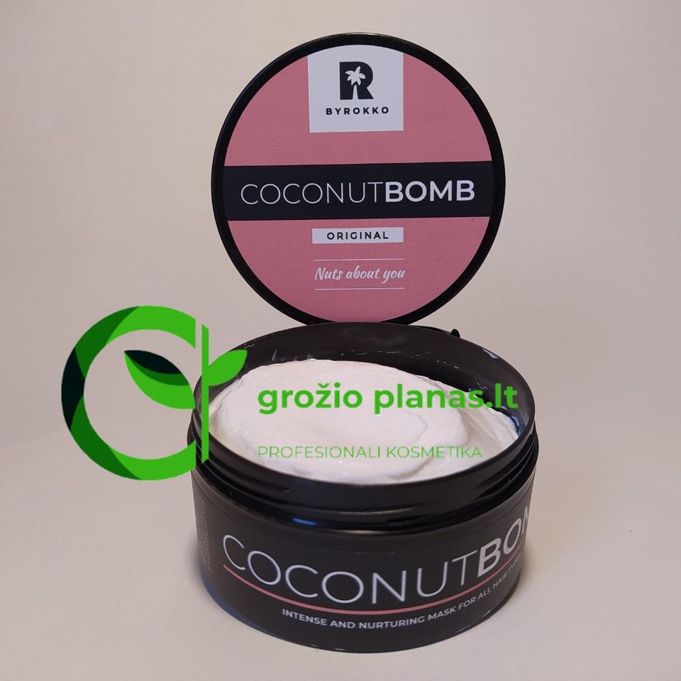 Byrokko Love Bomb™ Plaukų kaukė grozioplanas.lt