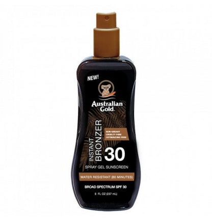 Soliariumo įdegio kremas Australian Gold Apsauga nuo saulės pienelis su bronzantais SPF30, 237ml grozioplanas.lt