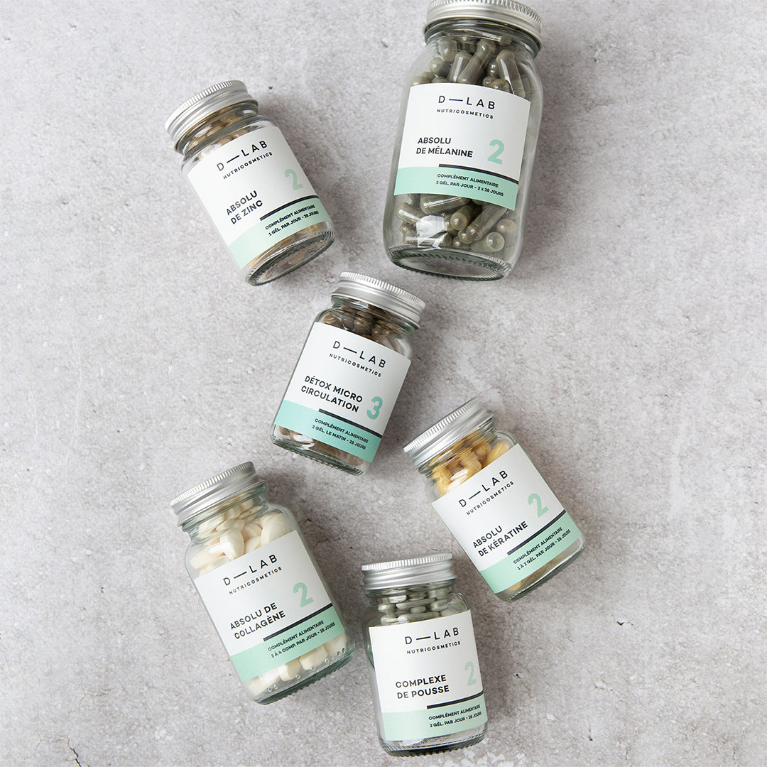 D-LAB NUTRICOSMETICS D-LAB Nutricosmetics Absolu De Keratine Grynas keratinas nagams ir plaukams grozioplanas.lt